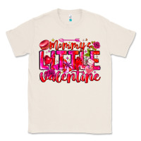 Natural Mommy's Little Valentine Classic Tee - CowhideDigitalArt