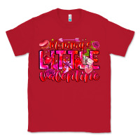 Red Mommy's Little Valentine Classic Tee - CowhideDigitalArt