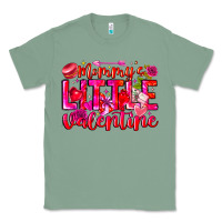 Sage Mommy's Little Valentine Classic Tee - CowhideDigitalArt