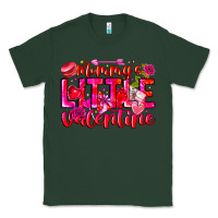Sports Green Mommy's Little Valentine Classic Tee - CowhideDigitalArt