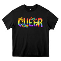Black queer pride lgbtq Heavy Core Tee - texasbilliewilder