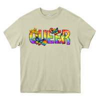 Mossy queer pride lgbtq Heavy Core Tee - texasbilliewilder