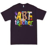 Plum art teacher Premium Tee - texasbilliewilder