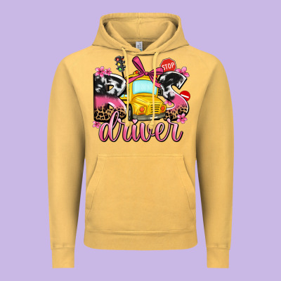 Bus Driver Vintage Hoodie Designed By Adodesignshop