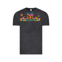 Vintage Black just a little moody long haired cow Vintage Tee - Jasminsmagicworld