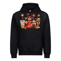 Christmas Reindeer Coffee Urban Hoodie | Teevron