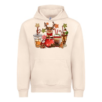 Sandshell christmas reindeer coffee Urban Hoodie - CowGirlArtShop