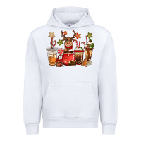 White christmas reindeer coffee Urban Hoodie - CowGirlArtShop
