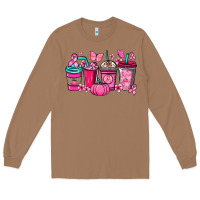 Toasted Coconut cancer coffee cups Long Sleeve Tee - NancyCooperArtShop