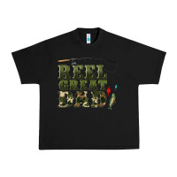 Black reel great dad Urban Heavy Tee - Artiststas