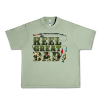 Oil Green reel great dad Urban Heavy Tee - Artiststas