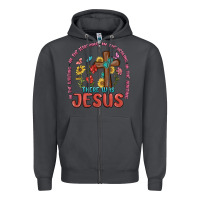 Smoke in the waiting there was jesus Zipper Hoodie - MaliasSmallBusiness