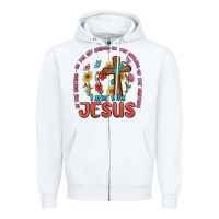 In The Waiting There Was Jesus Zipper Hoodie | Teevron