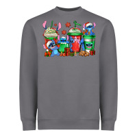 Storm christmas stitch coffee Heavyweight Sweatshirt - Jasminsmagicworld