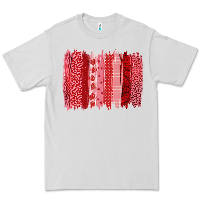 Valentine's Day Brushstroke Premium Tee by RanaPortraitStore | Teevron