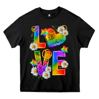 Black pride love Heavy Core Tee - texasbilliewilder