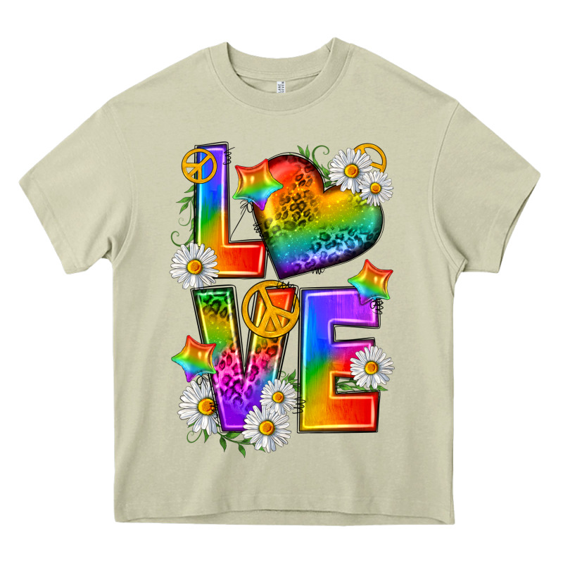 Pride Love Heavy Core Tee by texasbilliewilder | Teevron