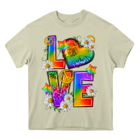 Mossy pride love Heavy Core Tee - texasbilliewilder