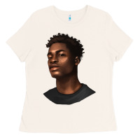 Bone afro man Ladies Tee - texasbilliewilder