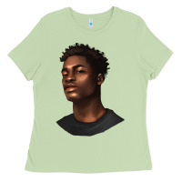 Matcha afro man Ladies Tee - texasbilliewilder