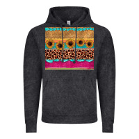 Vintage Arctic leopard sunflower gemstone Vintage Hoodie - JahusDesignShop