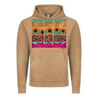 Vintage Camel leopard sunflower gemstone Vintage Hoodie - JahusDesignShop