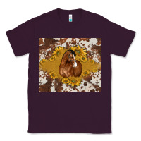 Plum horse Classic Tee - BarkalooDesign