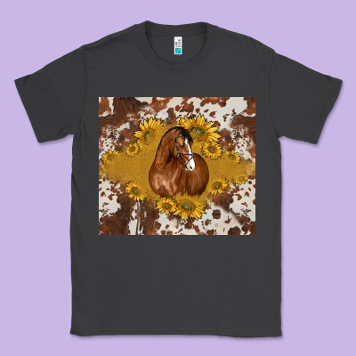 Horse Classic Tee Designed By Barkaloodesign