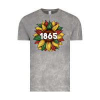 Cloud Rock juneteenth 1865 sunflower Vintage Tee - Artiststas