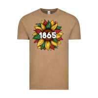 Vintage Coffee juneteenth 1865 sunflower Vintage Tee - Artiststas