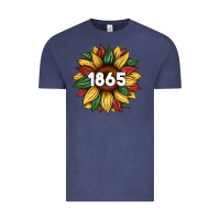 Vintage Denim juneteenth 1865 sunflower Vintage Tee - Artiststas