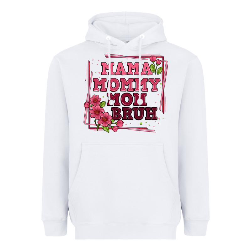 Mama Mommy Mom Bruh Heavyweight Hoodie by Artiststas | Teevron