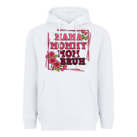 White mama mommy mom bruh Heavyweight Hoodie - Artiststas