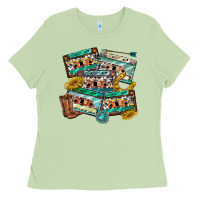 Matcha 90s country casette tapes Ladies Tee - texasbilliewilder