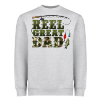 Reel Great Dad Heavyweight Sweatshirt | Teevron
