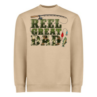 Mushroom reel great dad Heavyweight Sweatshirt - Artiststas