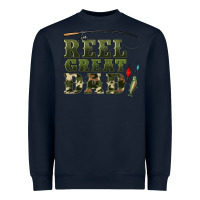 Navy reel great dad Heavyweight Sweatshirt - Artiststas