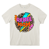 Cream rebel mom Heavy Core Tee - Zillion Design Studio