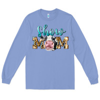 Colony Blue Western Show Mom Holstein Long Sleeve Tee - LillyAllenDesigns