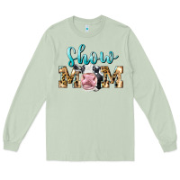 Matcha Western Show Mom Holstein Long Sleeve Tee - LillyAllenDesigns