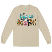 Mushroom Western Show Mom Holstein Long Sleeve Tee - LillyAllenDesigns