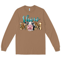 Toasted Coconut Western Show Mom Holstein Long Sleeve Tee - LillyAllenDesigns