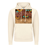 Vintage Artic leopard glitter sunflower gemstone Vintage Hoodie - JahusDesignShop