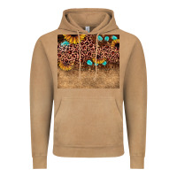 Vintage Camel leopard glitter sunflower gemstone Vintage Hoodie - JahusDesignShop