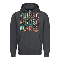 Smoke nurse nurse nurse Zipper Hoodie - NancyCooperArtShop