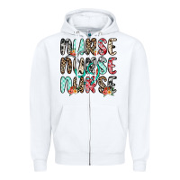 White nurse nurse nurse Zipper Hoodie - NancyCooperArtShop
