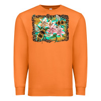 Carrot bees and lilies with leopard Premium Sweatshirt - Artiststas
