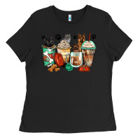 Black german shepherd black and grey cat coffee cups Ladies Tee - Zillion Design Studio