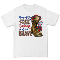 Home Of The Free Because Of The Brave Premium Tee | Teevron