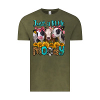 Vintage Olive just a little moody heifers Vintage Tee - Jasminsmagicworld